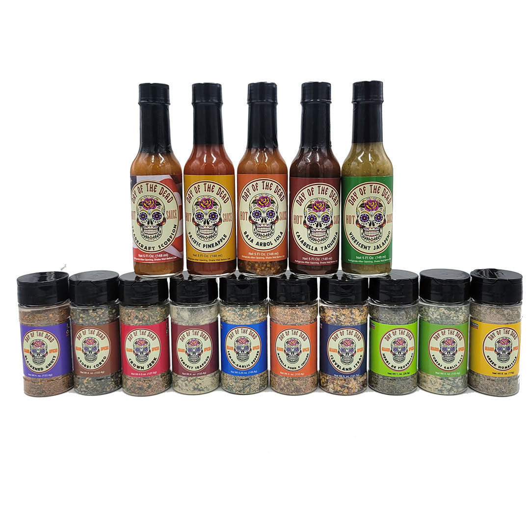 Match Spice Hot Sauce Bundle