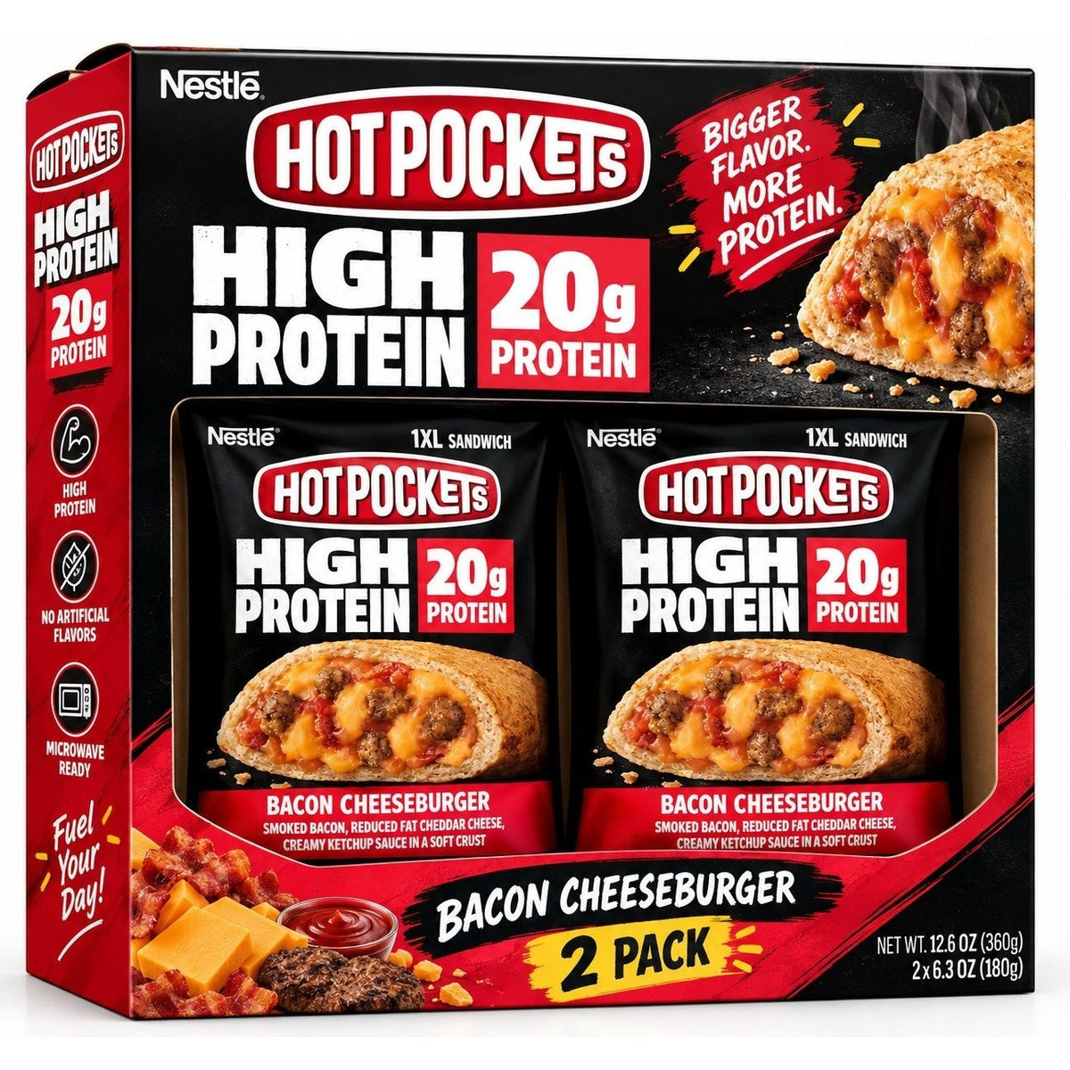 High Protein Cheeseburger 2-Pack
