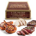 Grumpy Butcher Meat Gift Set - Top Sirloins, Bone-In Chops & Chicken
