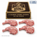 Grumpy Butcher Premium Bone-In Loin Chops - 4 Pack, 14 oz Each