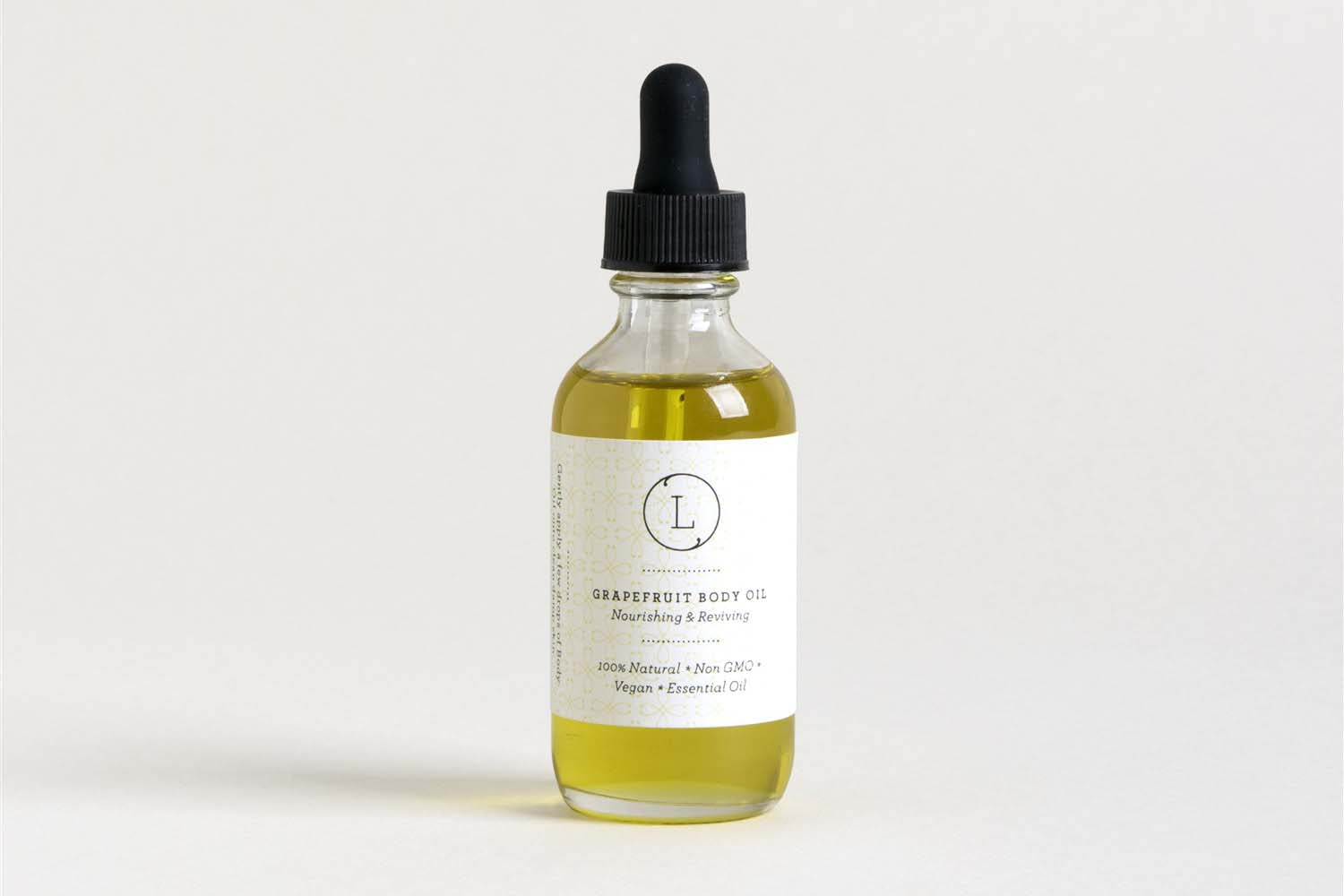 Natural Grapefruit Body Oil – Moisturizing Bath & Massage Oil