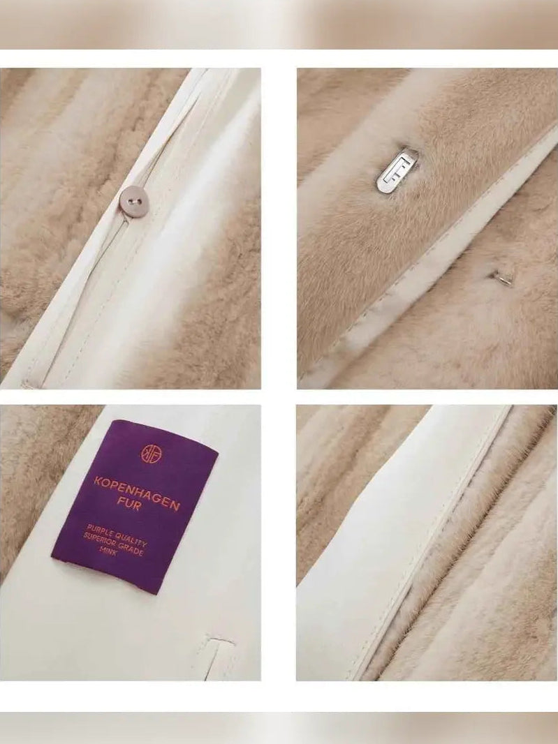Meteor Variations Sable Fur Coat Women
